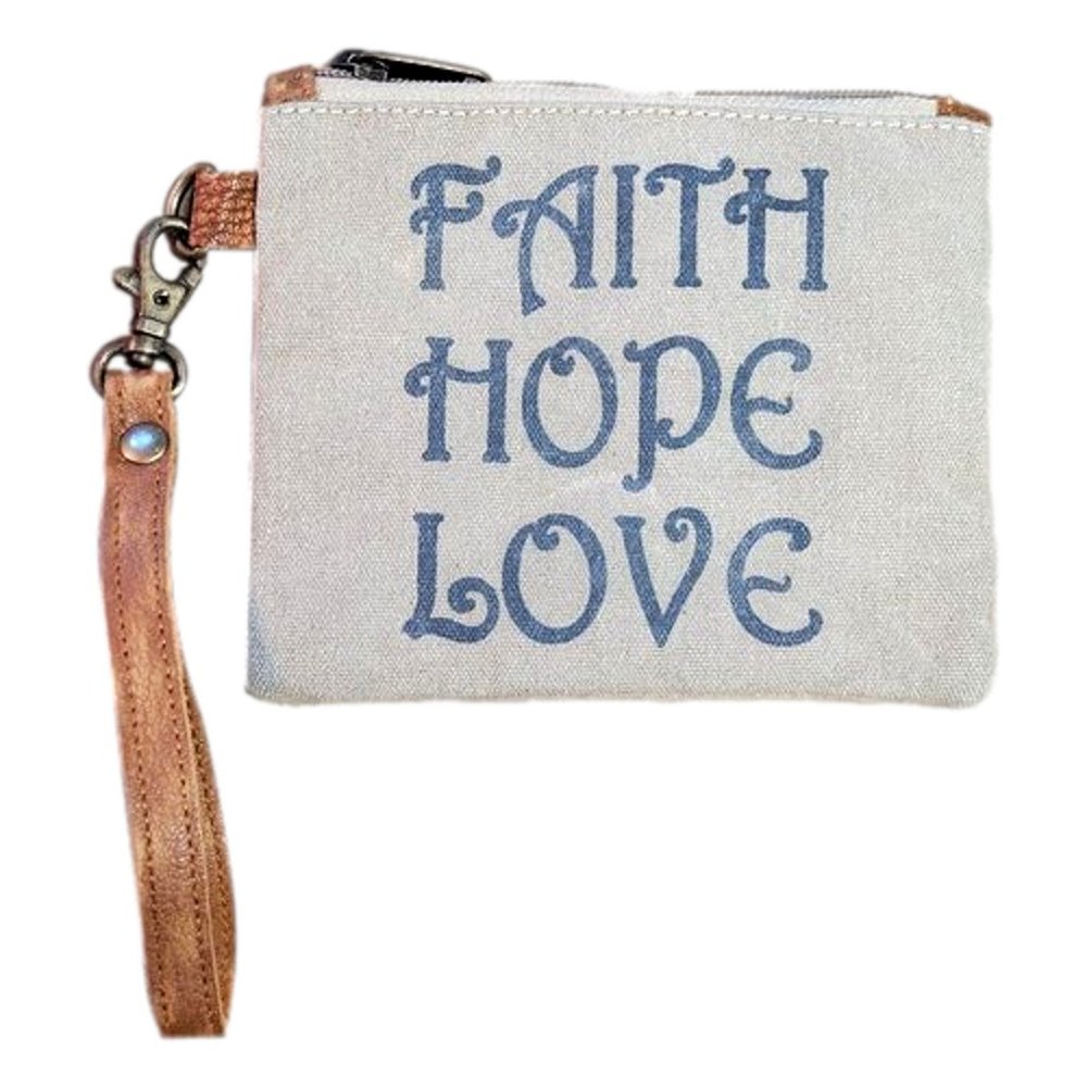 Audrey's Wristlet Bag Beige